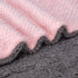 DG Plush Fleece Receiving Blanket for Dog, Cat, Pet - Soft & Warm, Travel & Outdoor, Baby Pink (24" x 32")