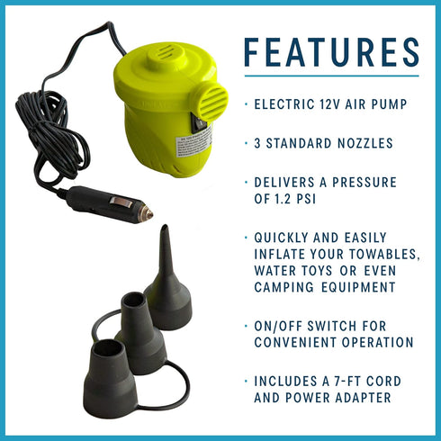 ZUP Electric Air Pumps for Quick Inflation of Inflatables