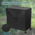 LAINIUTE 420D 80 37L 20W X36H Outdoor Dining Cart Cover, Oxford Cloth Waterproof Cover, Fits Most Outdoor Utility Cart