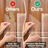 KEBE Clear Premium Heavy Duty Door Scratch Protector, 63 in X 7.9 in, Furniture Wall Shield for Dog Cat Scratching