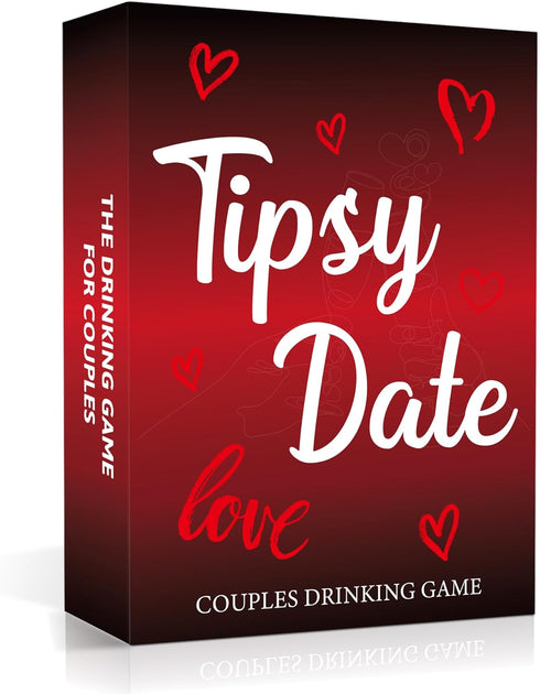 Tipsy Date Couples Games for Adults,Drinking Game for Couples,Drinking Card Games,50 Fun