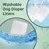 10 Large,4.1"x 8.8") Wegreeco Dog Diaper Pads - Bundle of - (Female