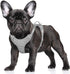 BARKBAY No Pull Dog Harness Large, Reflective Harness with Front Clip and Easy Control Handle, Grey