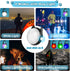 4 Modes Dog Lights for Night Walking, IP68 Waterproof Collar Light, High Capacity Rechargeable Clip On for Night Time