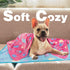 Pet Soft Blankets for Dogs - Fluffy Blankets for Small, Medium & Large Dogs, Cute Print Pet Throw Puppy Blankets Fleece