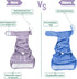 Pack 3, wegreeco Washable Reusable Premium Dog Diapers, of Small Dog Puppy & Doggy Diapers Female, Dog Period Panties