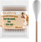 GLADOG 6 Inch Professional Large Cotton Buds for Dogs, Specially Designed with Wood Handle for Safe Use