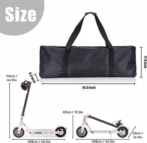 Portable Waterproof Handbag for Xiaomi 1S M365 Pro2 Electric Scooter, Oxford Cloth Folding Storage Bag