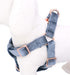 ARING PET Dog Halter Harness, Velvet No Pull Adjustable Heavy Duty Harness for Small Medium Large Dogs