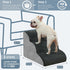 BOMOVA 3-Step Dog Stairs to Bed, Non-Slip Steps for High Bed and Couch, Indoor Pet Steps, Grey, 2/3/4/5 Steps