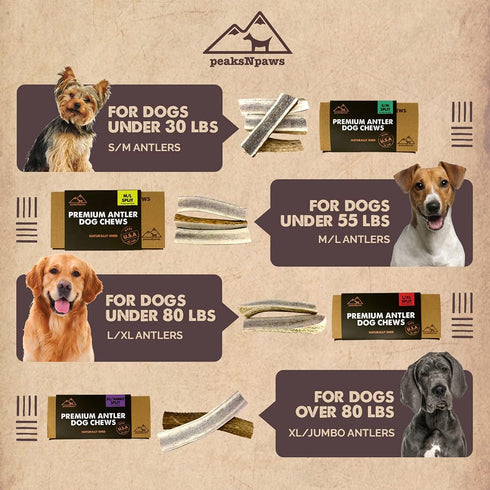 Premium All-Natural Grade A Split Elk Antlers for Dogs – Naturally Shed in The Rocky Mountains, Made in USA