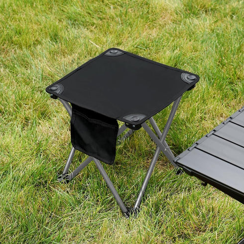 Airsnigi 3 Pack Camping Stool, Camping Foot Stools Portable Folding Camp Stool with Storage Bag, Folding Stool Suitable
