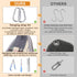 BEAUTYZOO Dog Grooming Hammock for Small Dogs Cat, Dog Sling for Nail Trimming/Clipping, Dog Hanging Harness Holder