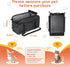 18 lbs >9in) WOYYHO Console Dog Car Seat Luxury Center Console (Width Dog Car Bed Carseat with Soft Cushion and Safety
