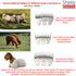 Clipper Blades 13 Tooth Straight Blade Replacement - Universal Sheep Cutter Blades Set with 2 x Oil Lubricant