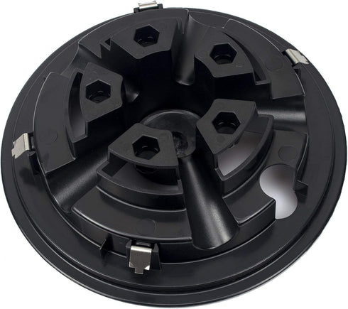 NOKINS Golf Cart SS Wheel Covers Hub Caps, Set of 4 for Most 8 Inch Golf Carts