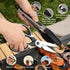 Kyraton Camping Cooking Set 15 Pack, Portable Kitchen Utensil Set for Backpacking, Barbecuing, Camping, Hiking