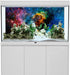 AWERT 24x12 inches Galaxy Aquarium Background with Cloud Stars and Colorful Cosmic Universe for Fish Tank