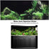 GLOGLOW Aquarium Background Sticker - PVC Adhesive Landscape Image Fish Background Poster Sticker