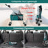 Travel-Friendly Folding Pet Stroller for Cats and Dogs - Teal