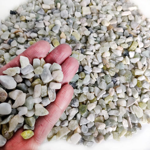 Fillers,2 LB,Light HappyFiller Small Rocks Decorative Aquarium Gravels Tiny Gravel for Fish Turtle Tank,Soil Cover