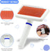Trimmer 6 Set Chinchilla Pet Grooming Kit with Slicker Brush Bath Massage Glove Brush Pet Shedding Comb Nail Clipper