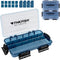 THKFISH Fishing Tackle Box 3700S, Floating Lure Box Storage Organizer with Adjustable Dividers, 2PC
