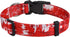 Dog Collar for Small Dogs, Soft Comfy Pet Collar for Small Medium Large Dogs, Floral Pattern for Boy Girl Puppy Dogs