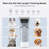 5-in-1 2.5L 3 5 Trimmer NEWBULIG Pet Grooming Vacuum Kit, Dust Cup, Suction Modes and Groomer Tools, Dog Clippers
