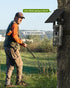 Xega 4G 7800mAh 950nm IP66 LTE Cellular Trail Camera with Livestreaming, No WiFi Game/Deer Cameras, Motion Activated