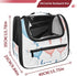 Backpack Welcome Baby Pet Cat Carrier for Kitty Small Dog, Ventilated Pet Carrier Bag for Car, Walking, Hiking