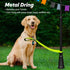 4 Ft LED Dog Leash, Waterproof Rechargeable Light Up Leash for Night Walking, Nylon Reflective with Padded Handle