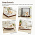 WESTERN HOME WH Large Dog Bed, Jumbo, Medium Dogs, Orthopedic Waterproof Mattress with Removable Washable Cover, Thick