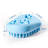 Pet Bath Massage Brush, Grooming Comb with Soft Silicone Bristles for Dogs & Cats with Short or Long Hair