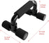 Readaeer Push Up Bars, Gym Exercise Equipment with Cushioned Foam Grip for Men & Women