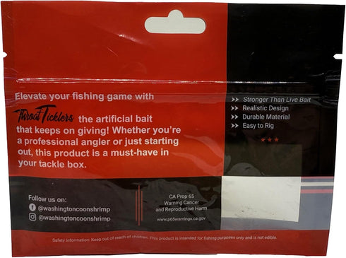 Enhanced Throat Ticklers Shrimp Bait