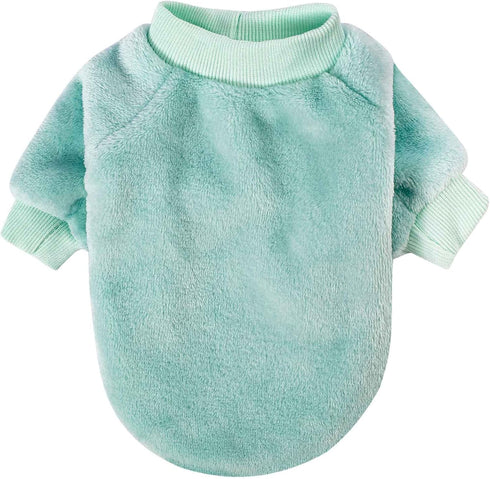 FabriCastle Small Dog Sweater, 3 Count, Ultra Soft and Warm Dog Clothes Coat, Jacket for Small Medium Dogs Boy or Girl