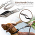 Heavy Duty Rope Bungee Leash for Large Medium Dogs, Anti-Pull, No Slip Reflective (Brown, Bungee Leash- 5.5 Ft)