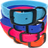 Regal Dog Products Medium Blue Waterproof Collar with Heavy Duty Black Hardware Buckle & D Ring | Adjustable Biothane