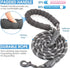 BAAPET 2/4/5/6 FT Dog Leash with Comfortable Padded Handle, Reflective Threads for Small Medium Large Dogs