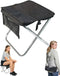 Rocalt Camping Portable Stool, 13 inch Ultralight Collapsible Stool, Ultralight Aluminum Pocket