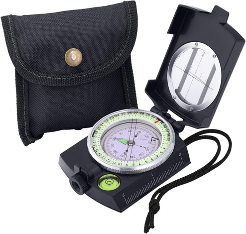 Sportneer Waterproof Shockproof Compass for Hiking, Climbing, Biking, Exploring Geology Outdoor Activities