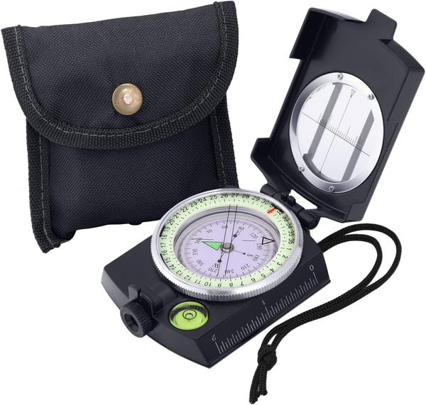 Sportneer Waterproof Shockproof Compass for Hiking, Climbing, Biking, Exploring Geology Outdoor Activities