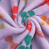 Luciphia 1 Pack Fluffy Premium Fleece Pet Blanket, Paw Bone Printed Throw for Dog Cat (Small 23x16'', Purple/Pink/White)