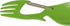 Kershaw Ration Multi Tool Spork, Stainless Steel Spoon, Fork, Carabiner, and Bottle Opener