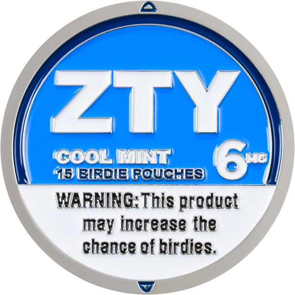 ZEETY Golf Ball Marker, Funny Golf Gifts Unique Golf Accessories for Men