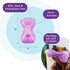 Outward Hound Double Snoop Interactive Treat Stuffer Durable Dog Toy in Purple