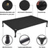 Veehoo Cooling Elevated Dog Bed, Portable Raised Pet Cot with Washable Mesh, Durable Dog Hammock Bed for Indoor &