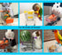 Chinchilla MANON ROSA Rabbit Toy Bunny Mini Shopping Cart Small Animal Supermarket Handcart Hedgehogs Parrot Bird Cats