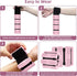 Pilates Wrist & Ankle Weights for Women, Adjustable Set of 2 (1Lbs Each) for Walking, Yoga, Dance